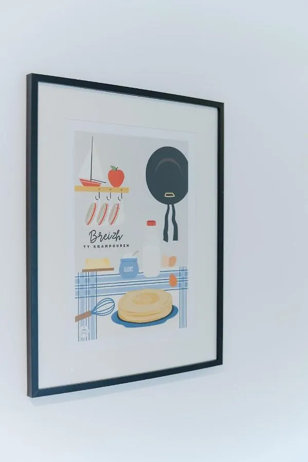 Ty Melen - Charmante Maison Bretonne Proche Mer France